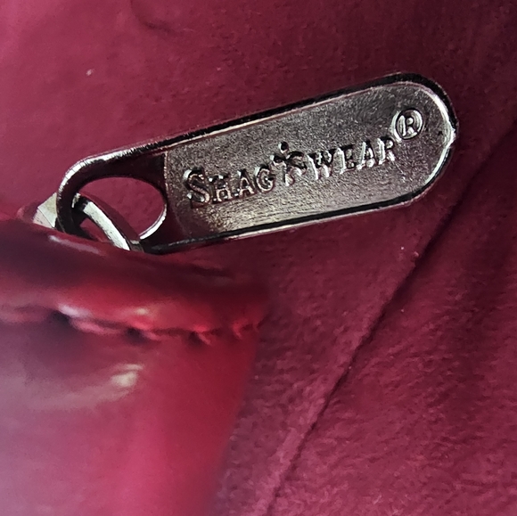 Shag Wear red Women's Wallet Playful Panda on bamboo scene Vegan Leather wallet - Picture 4 of 7